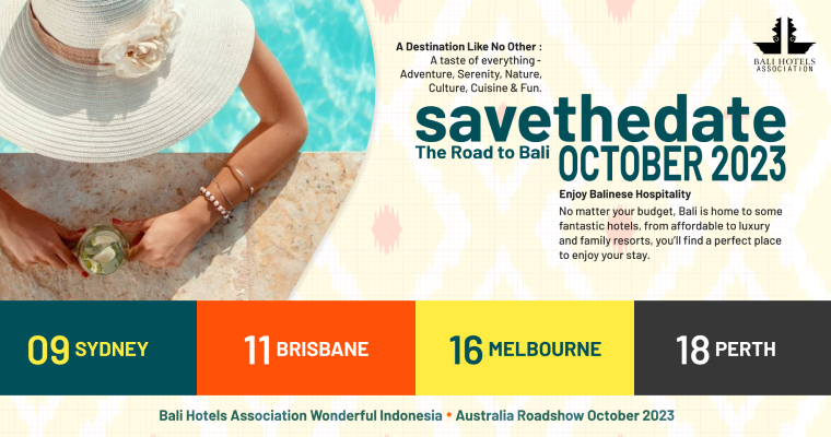 Bali Hotels Association Wonderful Indonesia Australia Roadshow October 2023 image